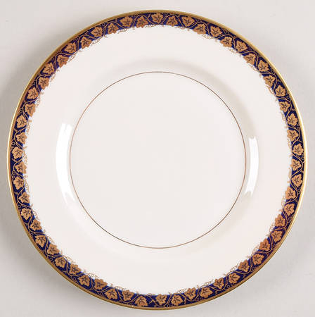 Oakmont Cobalt Blue Salad Plate