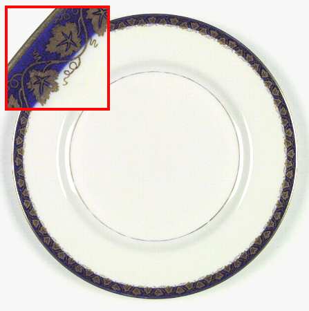 Oakmont Cobalt Blue by Haviland