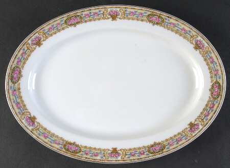 Ontario 11" Oval Serving Platter by Haviland