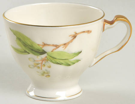 Orange Blossom Footed Demitasse Cup