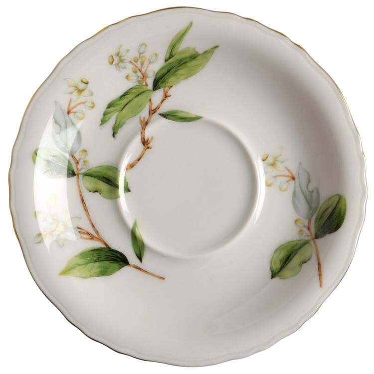 Orange Blossom Saucer