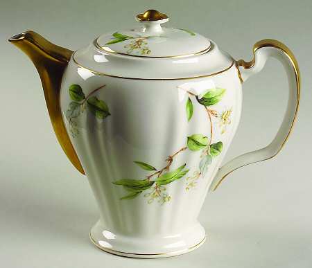 Orange Blossom Coffee Pot & Lid