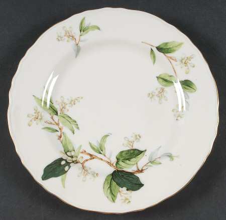 Orange Blossom Luncheon Plate