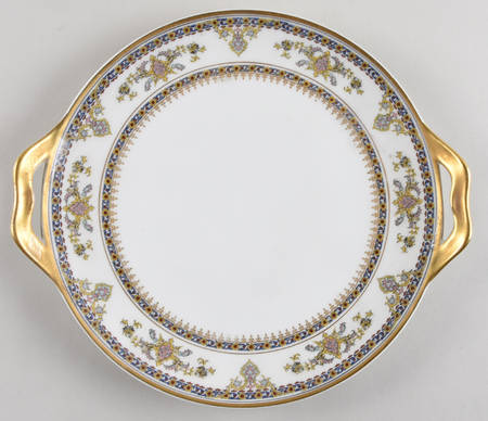 Oriental Handled Cake Plate
