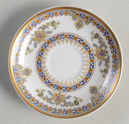 Oriental Saucer for Demitasse Cup