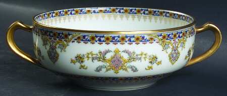 Oriental Flat Cream Soup Bowl