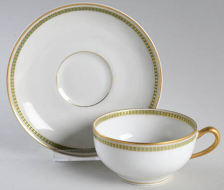 Orleans Flat Cup & Saucer Set