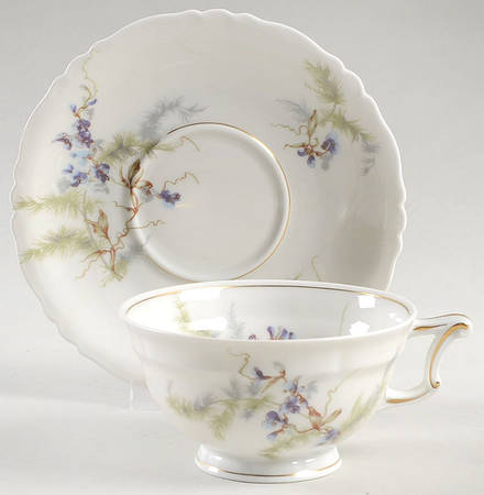 Orsay Footed Cup & Saucer Set
