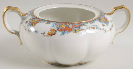 Paisley  Sugar Bowl No Lid