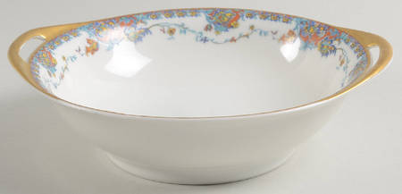 Paisley  8" Round Vegetable Bowl