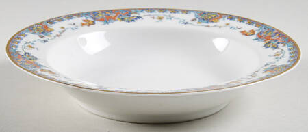 Paisley  Rim Soup Bowl