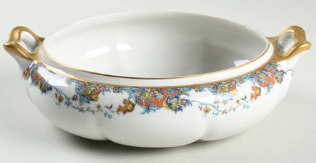 Paisley  Round Vegetable No Lid