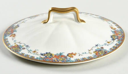 Paisley  Lid for Round Vegetable