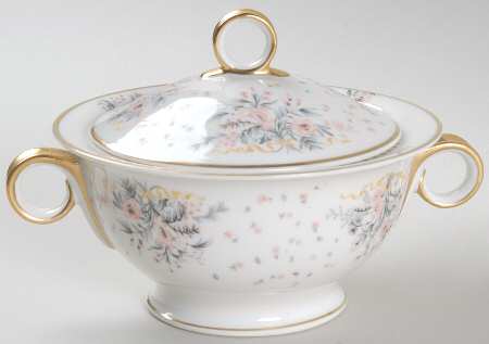 Paisley (Pink & Grey) Sugar Bowl & Lid