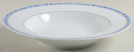 Palladin Blue (Verge) Rim Soup Bowl