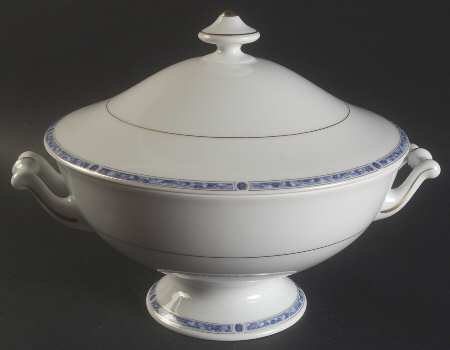 Palladin Blue (Verge) Tureen &  Lid