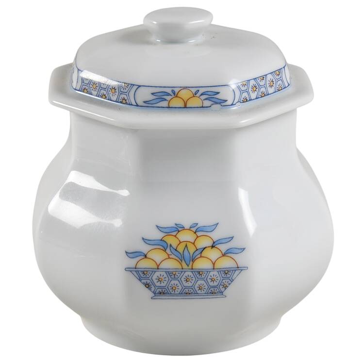 Pamplemousse Sugar Bowl & Lid