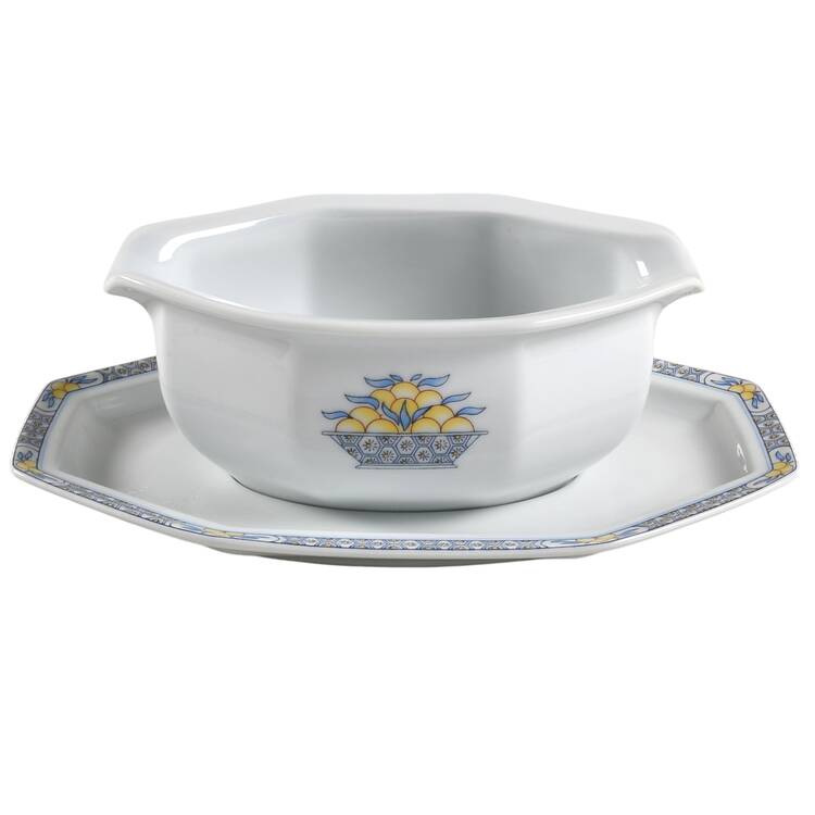 Pamplemousse Gravy Boat & Underplate