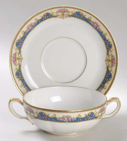 Paragon Flat Cream Soup Bowl & Saucer Set