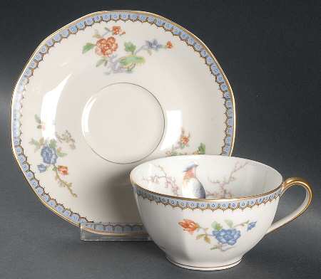 Paradise Flat Cup & Saucer Set