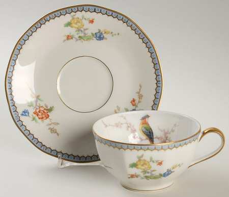 Paradise Flat Cup & Saucer Set