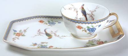 Paradise Snack Plate & Cup Set