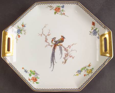 Paradise Handled Cake Plate