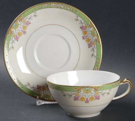 Paramount Flat Cup & Saucer Set by Haviland