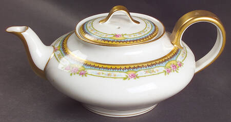 Paris Gold Teapot & Lid