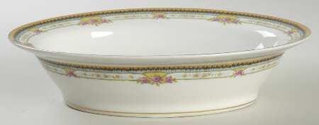 Paris Gold 9" Oval Vegetable Bowl