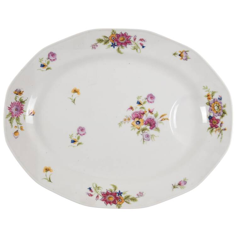 Persian Garden 15" Oval Serving Platter
