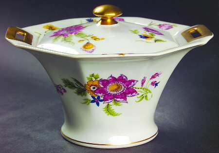 Persian Garden Sugar Bowl & Lid