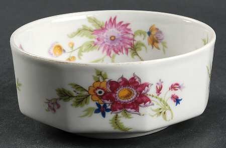 Persian Garden Cranberry Bowl
