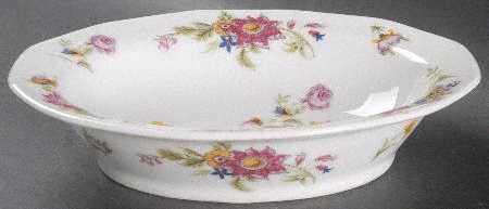 Persian Garden 9" Oval Vegetable Bowl