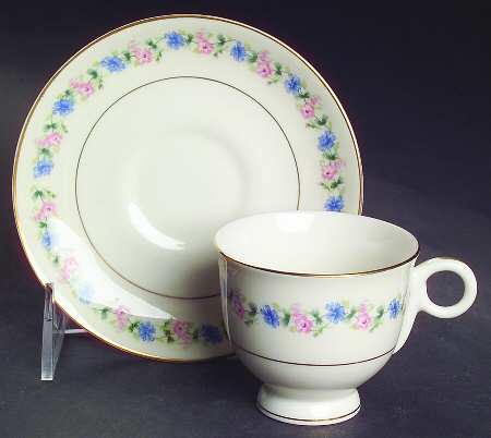 Pemberton Footed Demitasse Cup & Saucer Set