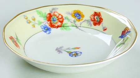 Peonies Fruit/Dessert (Sauce) Bowl