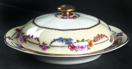 Picardy (France) Round Covered Butter