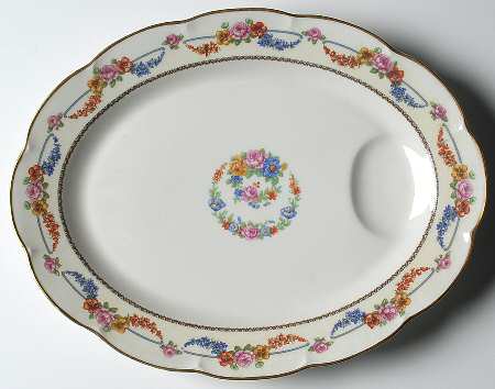 Picardy (France) 13" Oval Serving Platter