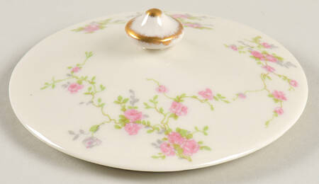 Pink Spray Lid for Sugar Bowl