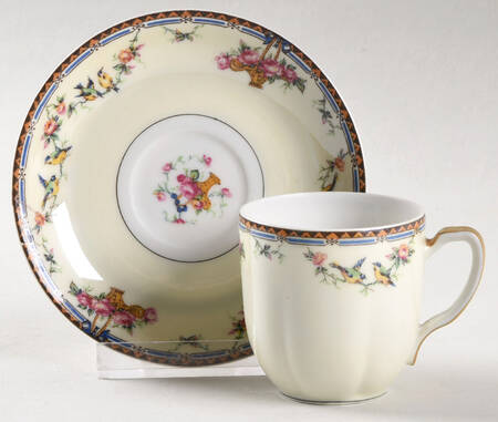 Plaza Flat Demitasse Cup & Saucer Set