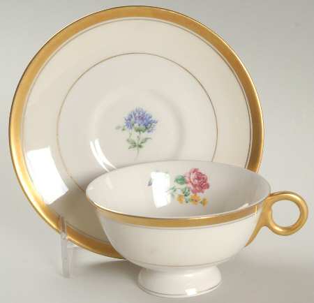 Plymouth Footed Cup & Saucer Set