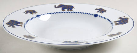 Pondichery Large Rim Soup Bowl
