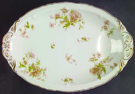 Poppy 13" Oval Serving Platter