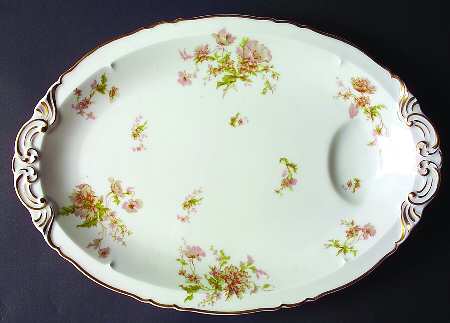 Poppy 15" Oval Serving Platter