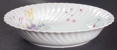 Prairie 10" Oval Vegetable Bowl