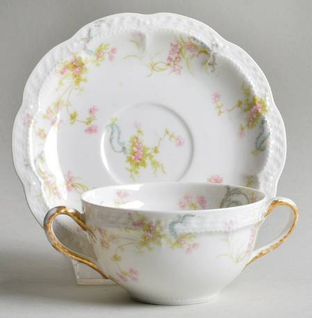 The Princess Flat Bouillon Cup & Saucer