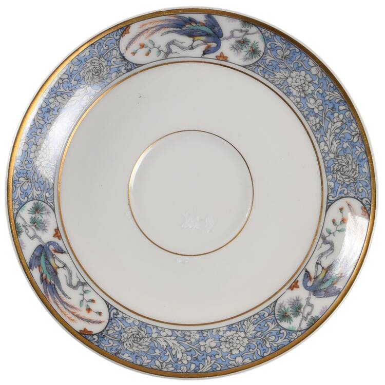 Rajah Saucer for Bouillon Cup