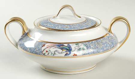 Rajah Sugar Bowl & Lid
