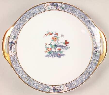 Rajah Handled Cake Plate