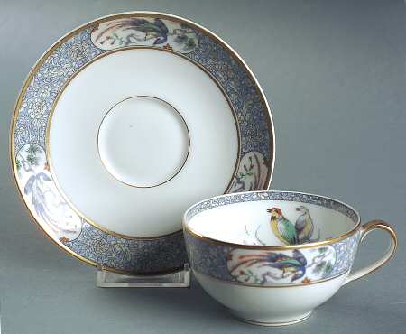 Rajah Flat Cup & Saucer Set